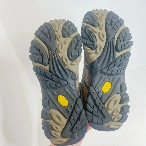SOLD Merrell Moab 2 Ventilator Brown Hiking Shoes in Walnut Men's Size 9 - Picture 6 of 8